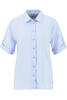 Vorschaubild zu FYNCH HATTON Leinen-Bluse cornflower blue Kurzarm