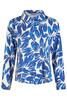 Vorschaubild zu BARBARA LEBEK Jersey-Bluse ocean blue gemustert Langarm