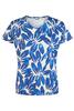 Vorschaubild zu BARBARA LEBEK Shirt ocean blue gemustert
