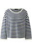 Vorschaubild zu OUI Pullover white blue gestreift 3/4-Arm