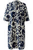 Vorschaubild zu OUI Kleid white blue gemustert
