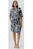 Vorschaubild zu OUI Kleid white blue gemustert, 2