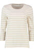 Vorschaubild zu MAERZ Shirt french oak-beige gestreift in softer Baumwoll-Mixqualit�t