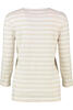 Vorschaubild zu MAERZ Shirt french oak-beige gestreift in softer Baumwoll-Mixqualit�t, 1