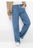 Vorschaubild zu RAPHAELA BY BRAX Jeans Laura Flared bleached hellblau gestreift Slim Fit mit Magic-Dehnbund, 4