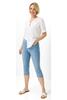 Vorschaubild zu RAPHAELA BY BRAX Capri-Jeans Pamina hellblau Slim Fit, 4