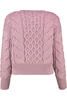 Vorschaubild zu ARAN Pullover rose im typischen Aran Strick aus supersofter Merinowolle, 1