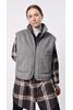 Vorschaubild zu COVERED Wende-Weste Tess light grey Teddy-Fleece und Leder-Optik, 6