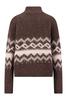 Vorschaubild zu FYNCH HATTON Pullover espresso gemustert in softer Woll-Mixqualit�t, 1