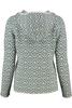 Vorschaubild zu HAMMERSCHMID Strickjacke Zermatt ecru-aqua gemustert, 1