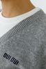 Vorschaubild zu OUI Pullover steel grey mit Kontrastabsetzung, 6