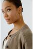 Vorschaubild zu OUI Strickjacke taupe melange, 4