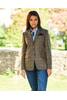Vorschaubild zu WELLINGTON OF BILMORE Harris-Tweed-Blazer Carola green blue herringbone kariert, 2