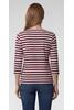 Vorschaubild zu RABE Shirt merlot gestreift 3/4-Arm, 3