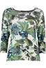 Vorschaubild zu SOMMERMANN Shirt gr�n gebl�mt 3/4-Arm