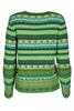 Vorschaubild zu DUNQUE Jacquard-Pullover Gr�n-bunt gemustert, 1