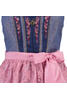 Vorschaubild zu SPIETH & WENSKY Dirndl Hibiskus blau/rosa, 3