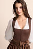 Vorschaubild zu KR�GER COLLECTION Midi Dirndl braun Elorinae (70 cm), 5