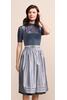 Vorschaubild zu KR�GER MADL Midi Dirndl hellblau Aurela (70 cm), 4