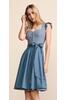 Vorschaubild zu KR�GER COLLECTION Mini Dirndl hellblau Isalyn (60 cm), 4