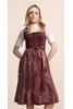 Vorschaubild zu KR�GER COLLECTION Mini Dirndl bordeaux Hemke (70 cm), 4