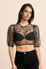 Vorschaubild zu KR�GER COLLECTION Dirndlbluse dunkelgr�n Winola