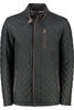 Vorschaubild zu Leder Steppjacke navy