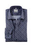 Vorschaubild zu OLYMP Level Five gemustertes Hemd langarm Slim Fit marine