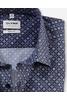 Vorschaubild zu OLYMP Level Five gemustertes Hemd langarm Slim Fit marine, 1