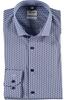 Vorschaubild zu OLYMP Level Five gemustertes Hemd langarm Slim Fit bleu, 4