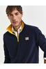 Vorschaubild zu GANT Contrast Half Zip Troyer evening blue, 3