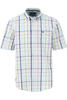 Vorschaubild zu FYNCH HATTON Hemd torf green kariert Regular Fit Kurzarm