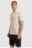 Vorschaubild zu PME LEGEND Polo Shirt pique garment dye bone white, 3
