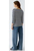 Vorschaubild zu OUI Shirt black/offwhite gestreift 3/4-Arm, 1