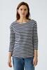 Vorschaubild zu OUI Shirt black/offwhite gestreift 3/4-Arm, 2