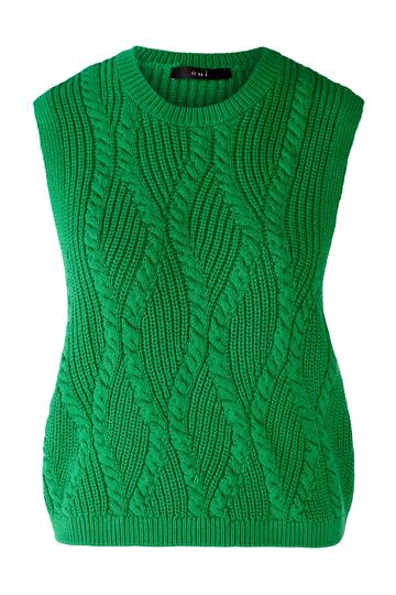 Oui Pullunder green