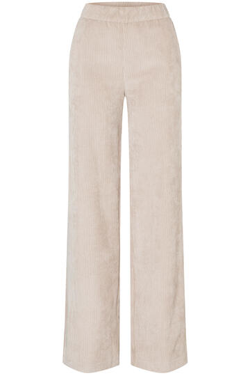 MAC Cord-Hose Chiara sand beige Wide Fit