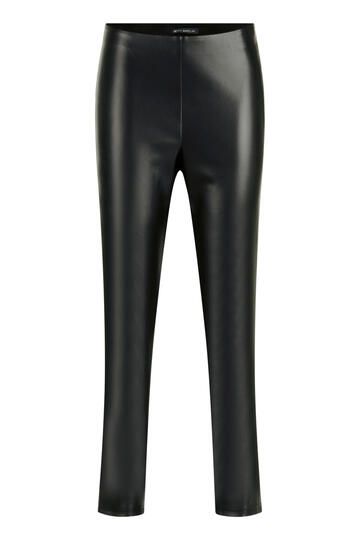 BETTY BARCLAY Kunstleder-Leggings schwarz