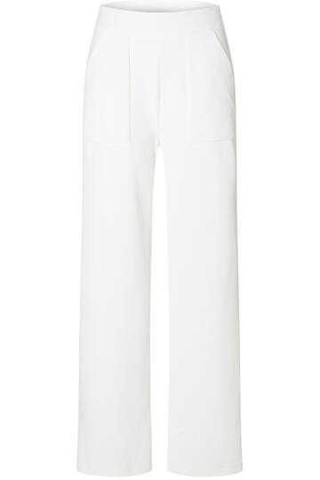 MAC WIDELEG, Premium Piqu� weiss