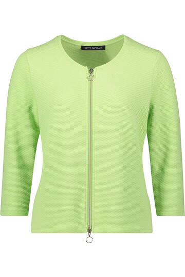 BETTY BARCLAY Shirtjacke in Struktur-Qualit�t opaline green 3/4-Arm