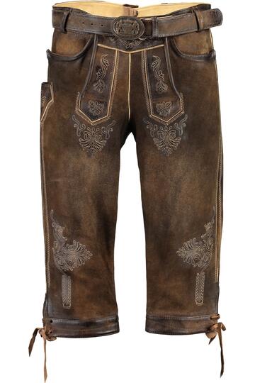 MADDOX Leder-Kniebundhose Sch�nsee antik ziller Ziegenveloursleder