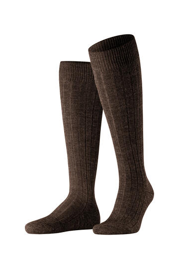 FALKE Teppich im Schuh Strumpf dunkelbraun