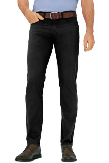 PIERRE CARDIN Light Baumwoll Jeans Lyon schwarz