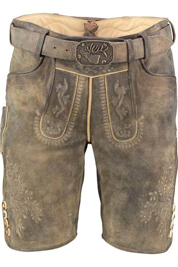 SPIETH & WENSKY Leder-Shorts Adrian caribo Ziegenleder