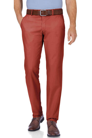 EUREX BY BRAX Tiefbund-Baumwoll-Stretch- Hose Jim terra  Chino
