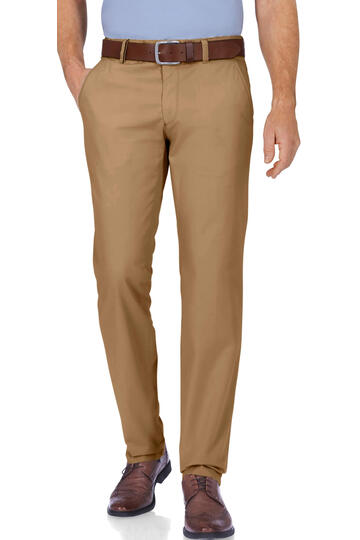 EUREX BY BRAX Tiefbund-Baumwoll-Stretch- Hose Jim camel  Chino