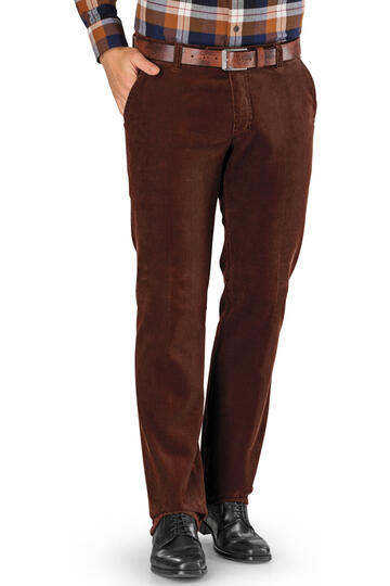 CLUB OF COMFORT Stretch-Feincord Hose rost Garvey