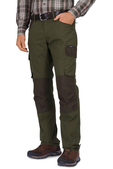 HUBERTUS Jagd-Hose oliv winddicht, wasserdicht, atmungsaktiv