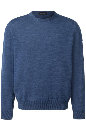 MAERZ Rundhals Pullover deep sea