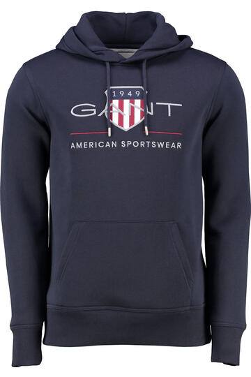 GANT Shield Hoodie marine